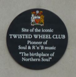twisted wheel plaque